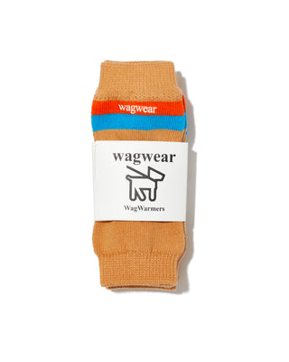 Wagwarmers in tan with stripe