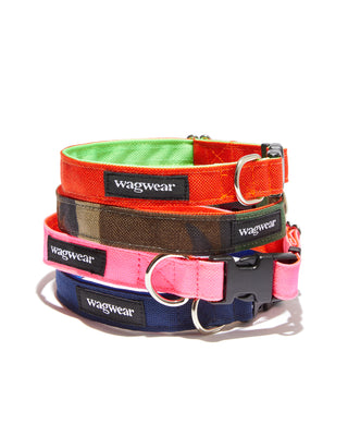 cordura metro collar in mutiple colors