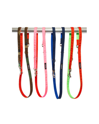 cordura metro leashes in  multiple colors