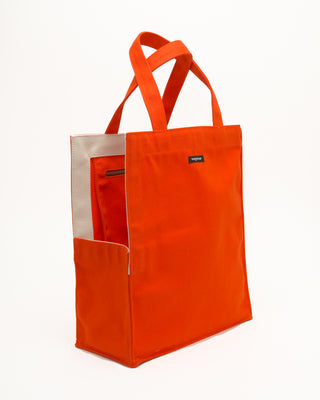 shopper dog carrier in orange