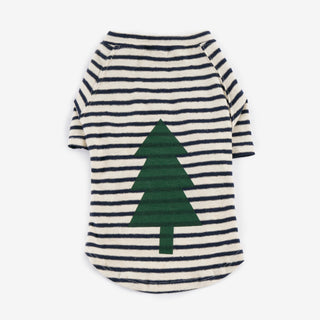 nautical stripe tree t-shirt