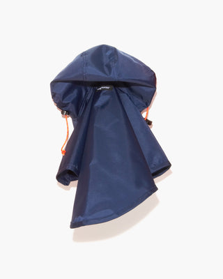 nylon rainbreaker in navy