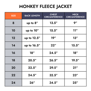 Monkey Fleece Jacket