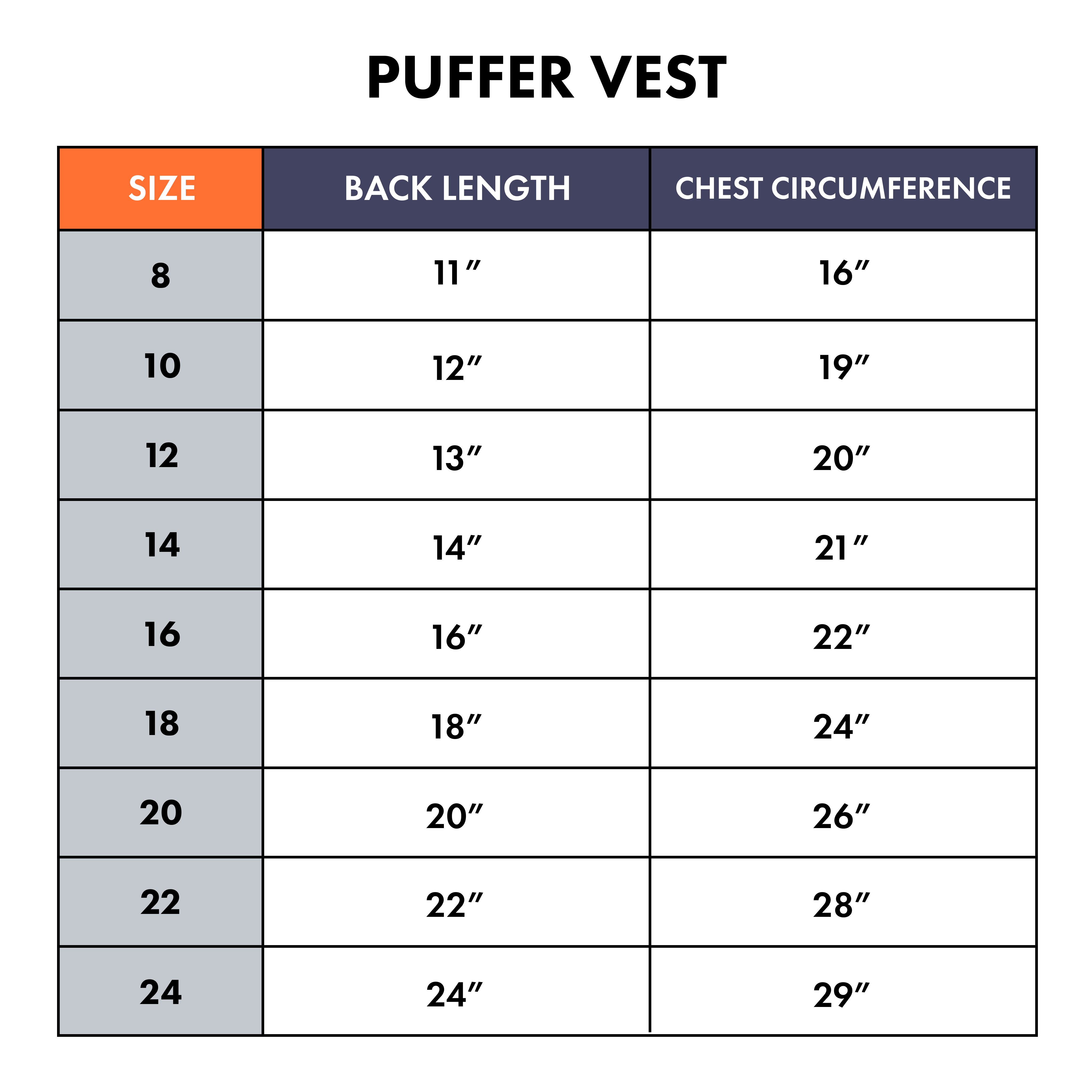 Puffer Vests: New Colors – wagwear Puffer Vests: New Colors – wagwear