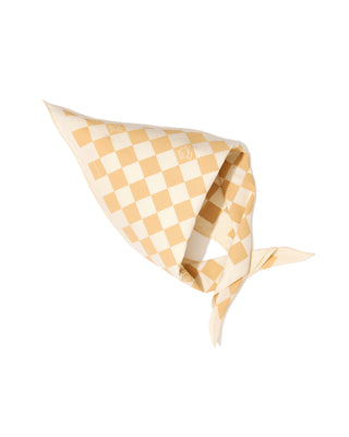Brown Check  Bandana
