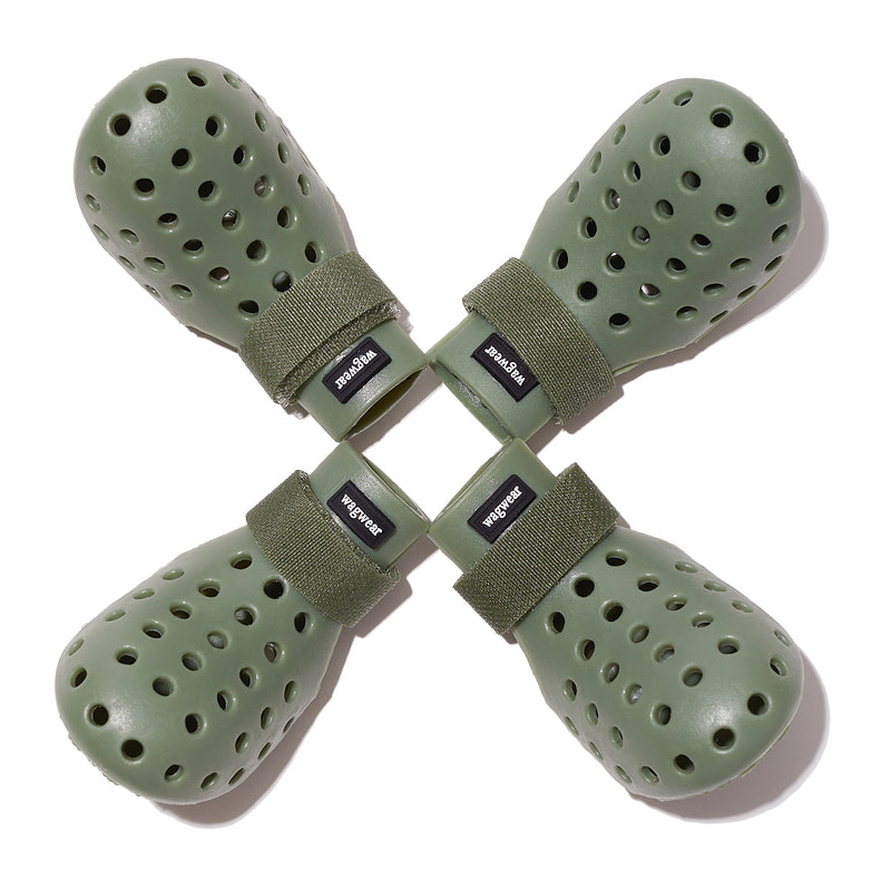 Sage WagWellies Mojave dog boots, alternate view