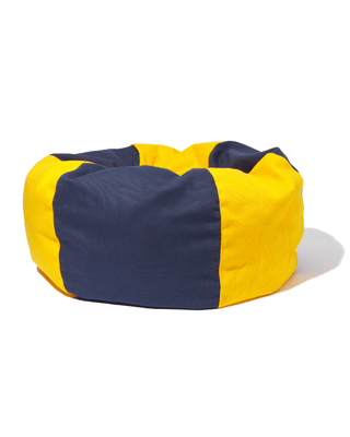 beach ball bed in yellow and blue