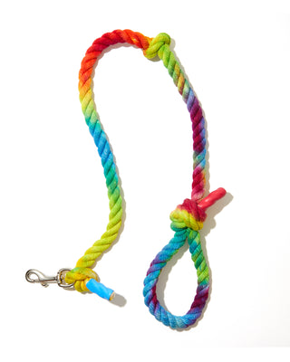 tie-dye rope leash 