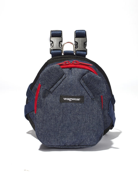 Denim Mini Dog Backpack – wagwear